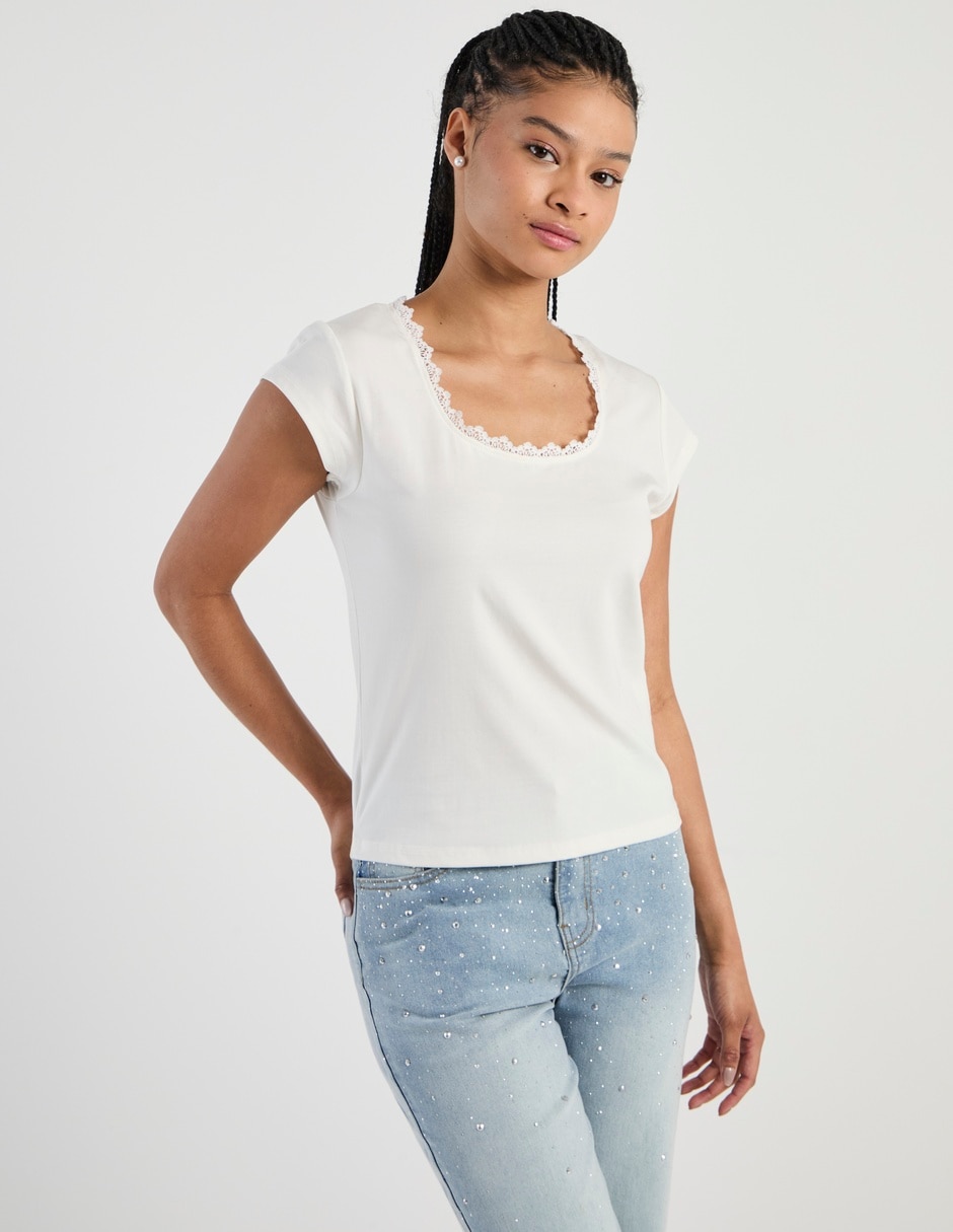 Blusa manga corta para mujer Blusa manga corta para mujer