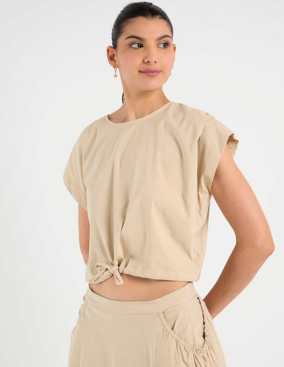 Blusa manga corta para mujer 2
