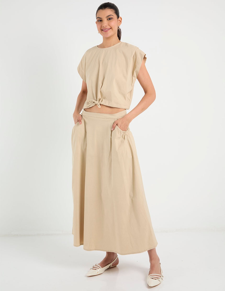Blusa manga corta para mujer 3