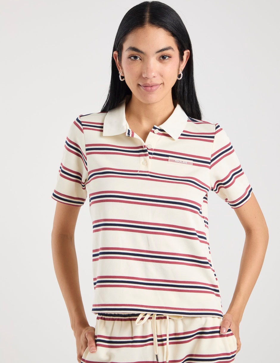 Playera polo para mujer