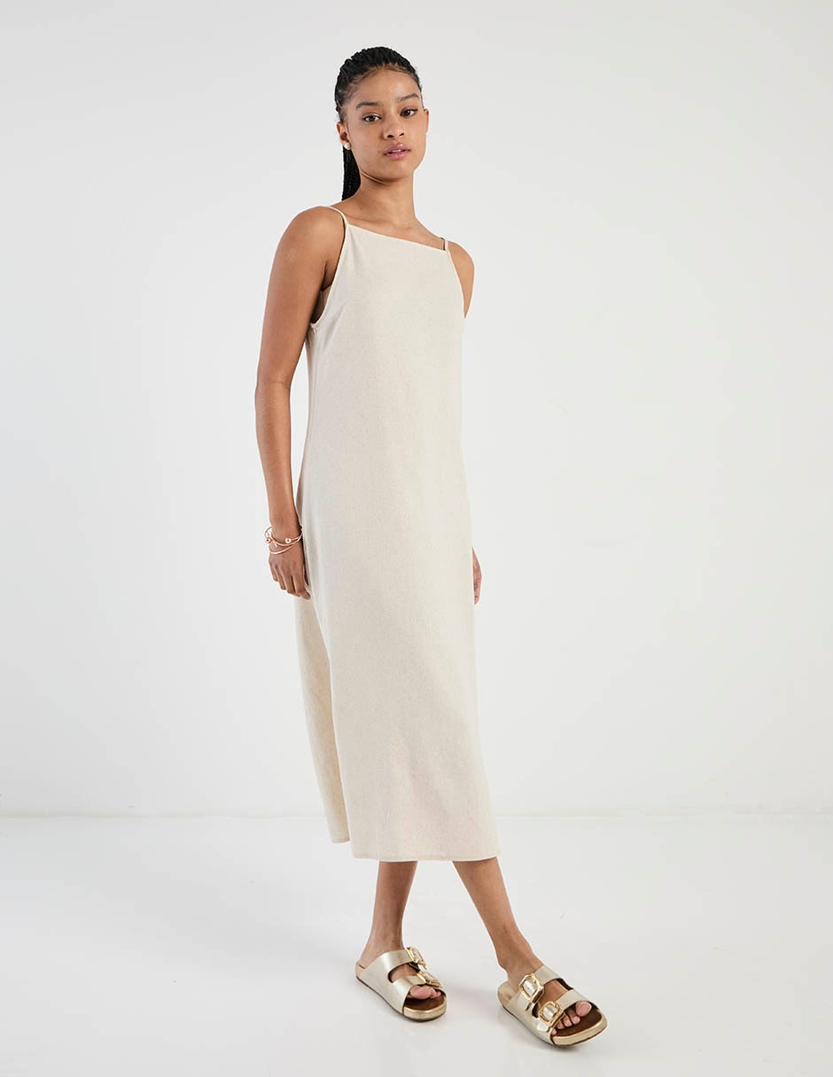 Vestido midi casual That's It para mujer 8