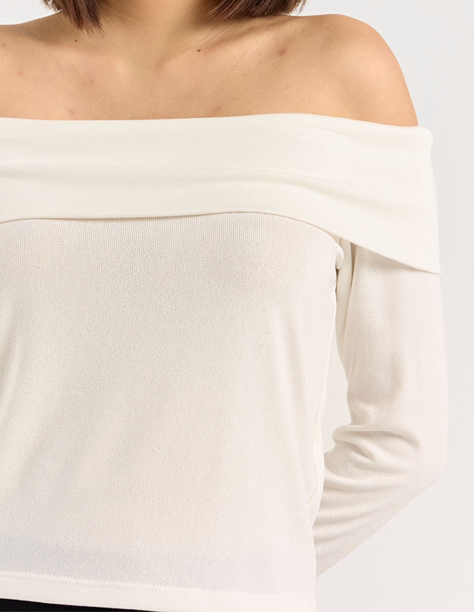 Blusa manga larga para mujer 5