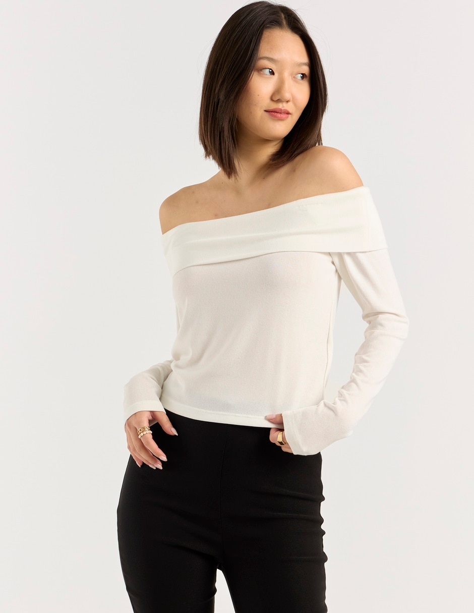 Blusa manga larga para mujer 1