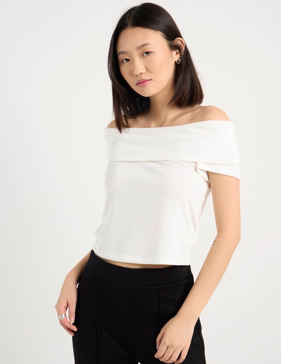 Blusa Salsa manga corta para mujer
