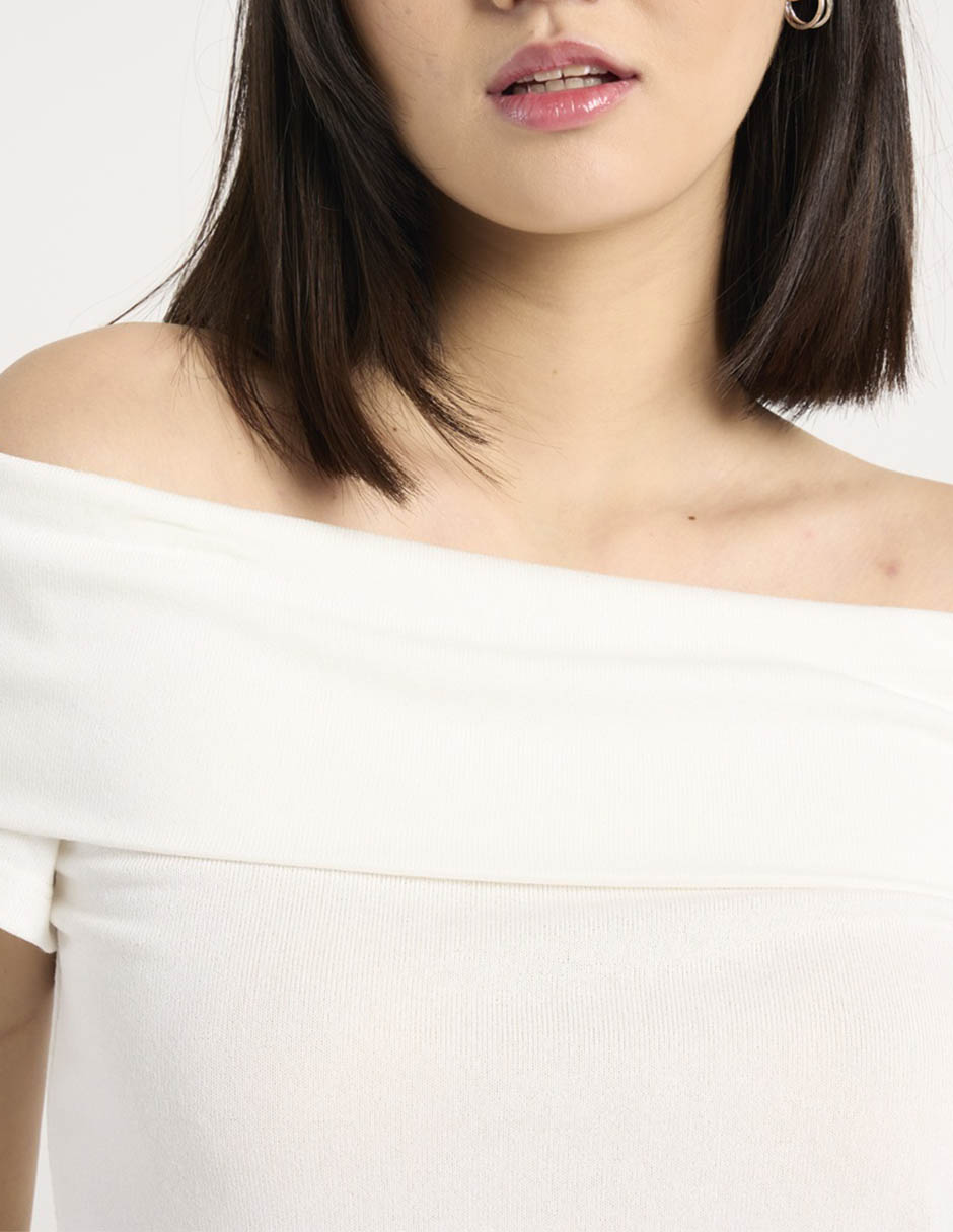 Blusa Salsa manga corta para mujer