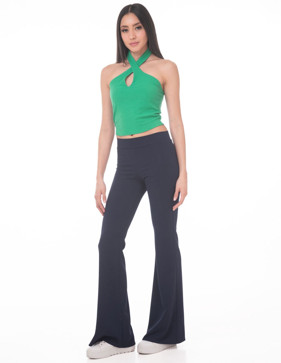 Top Sarah Bustani cuello halter