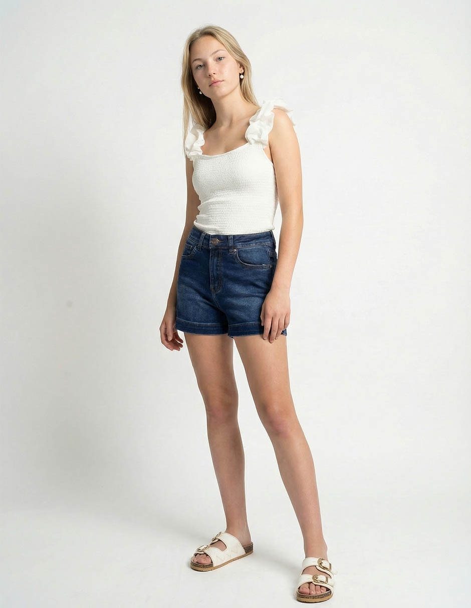 Short de algodón para mujer 7