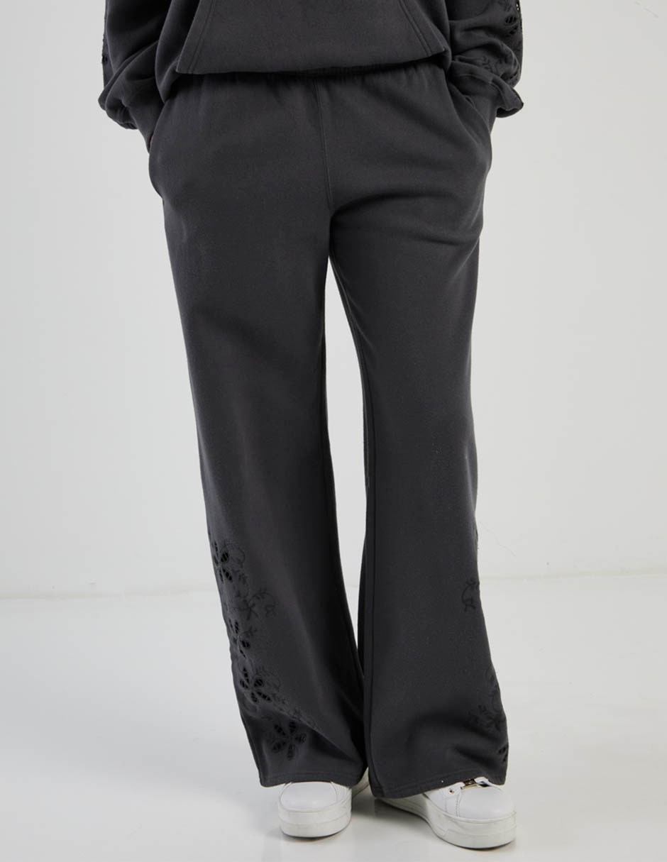 Pants regular con elástico para mujer Pants regular con elástico para mujer