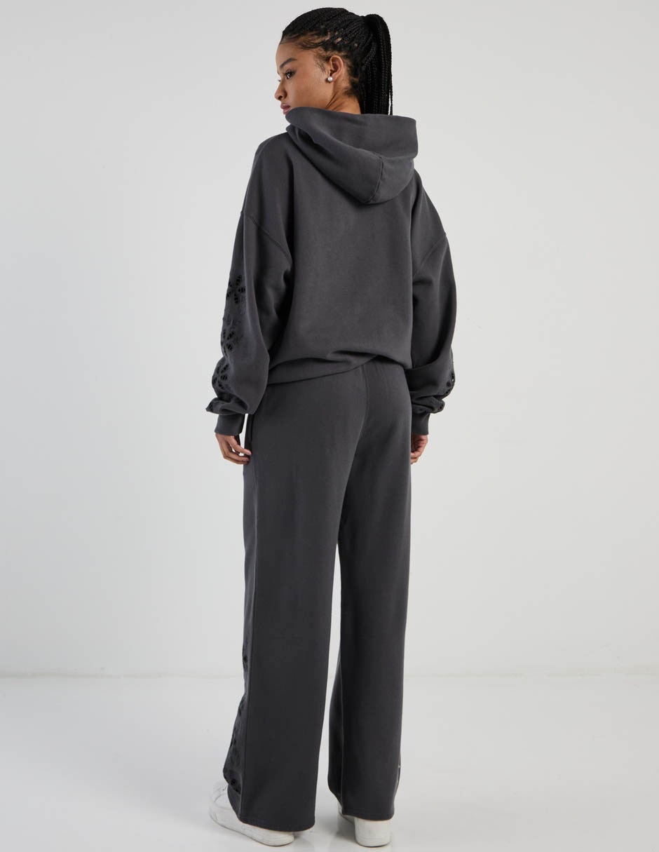 Pants regular con elástico para mujer 6