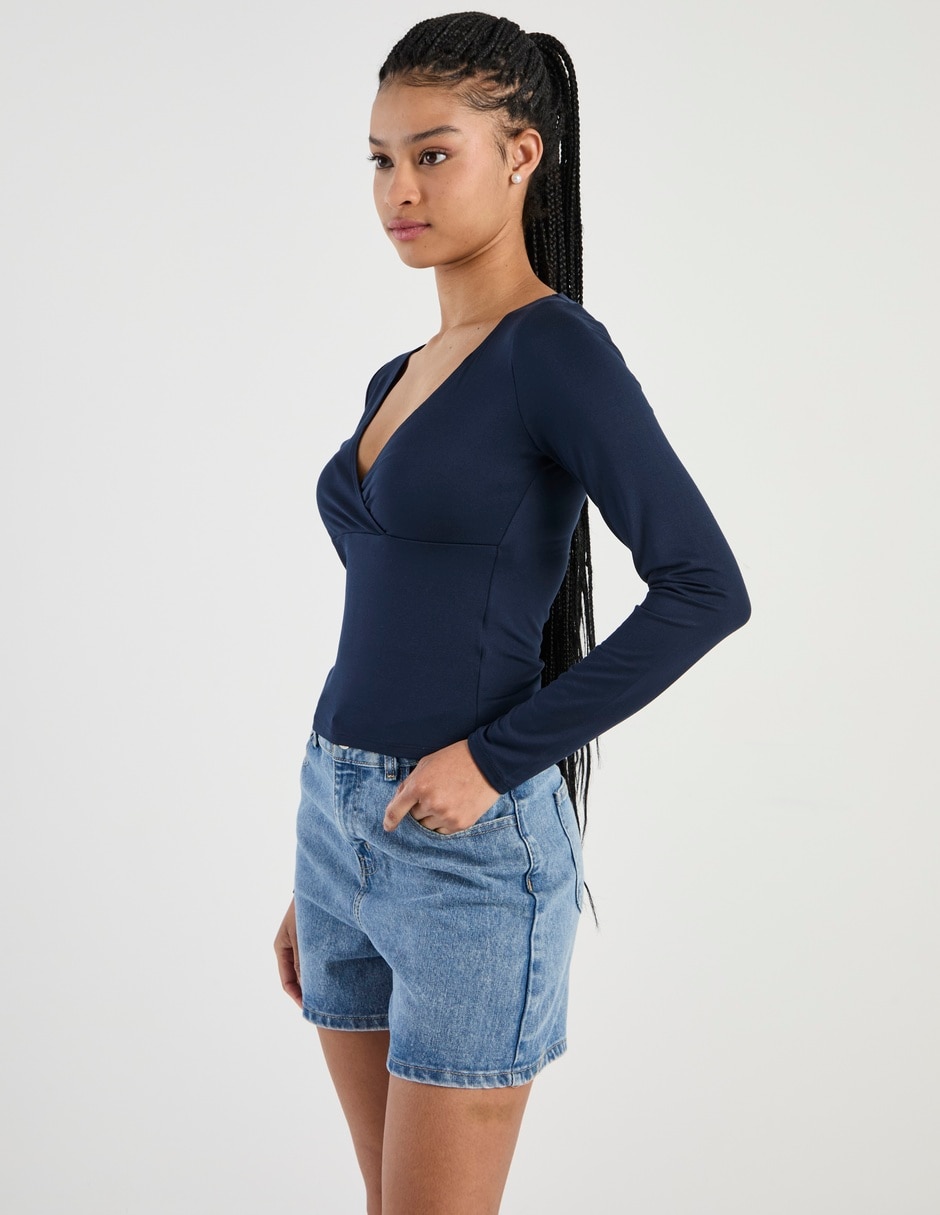 Playera manga larga mujer 6