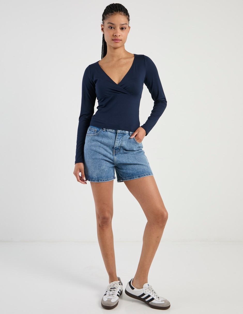 Playera manga larga mujer 5