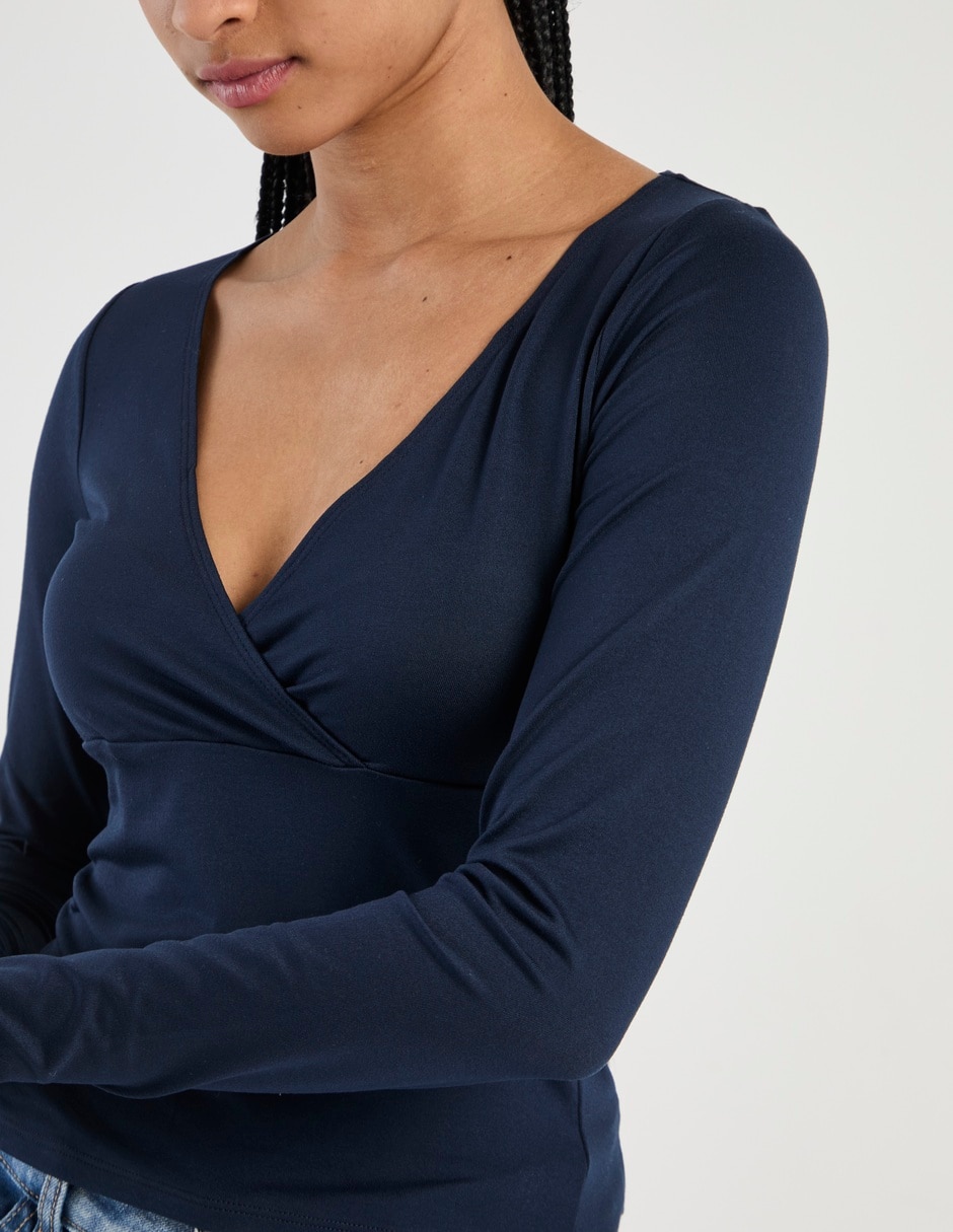 Playera manga larga mujer 2
