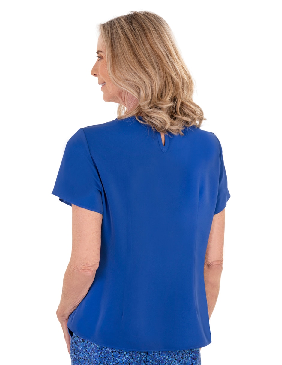 Blusa Chaps manga corta para mujer