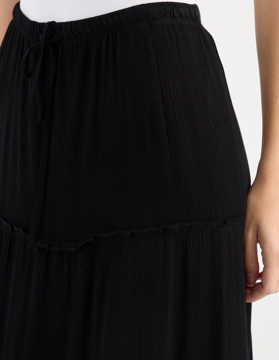 Falda crop a la cintura 10