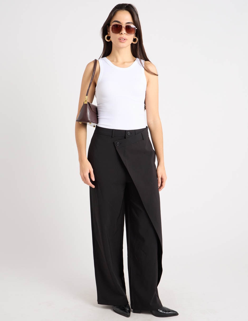 Pantalón de vestir straight para mujer 3