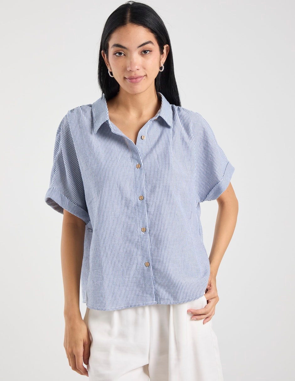 Blusa manga 3/4 para mujer