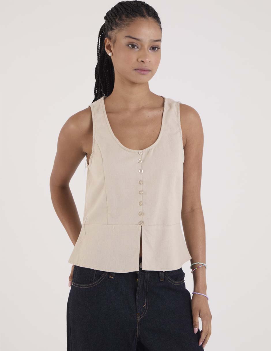Blusa Coffee Bean para mujer