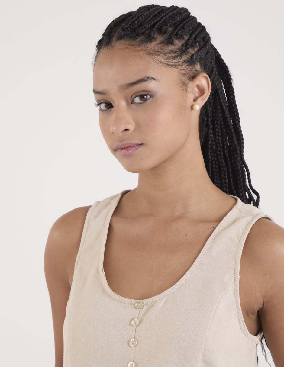 Blusa Coffee Bean para mujer