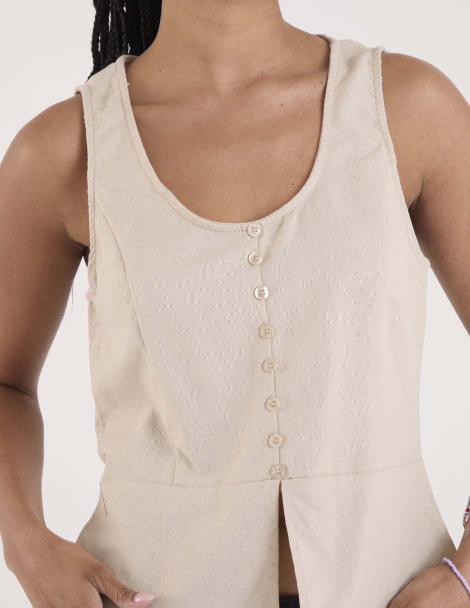 Blusa Coffee Bean para mujer