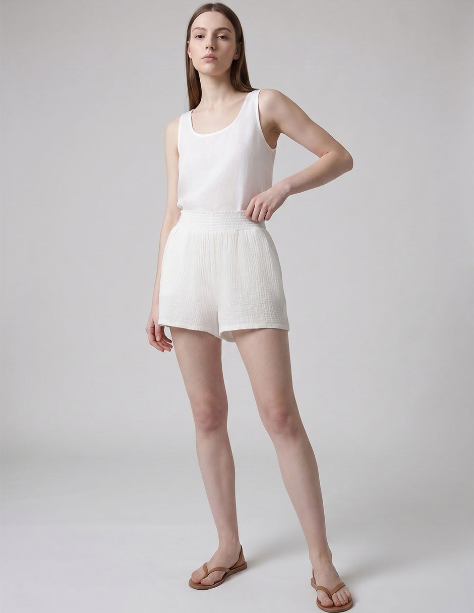 Short de algodón para mujer 1