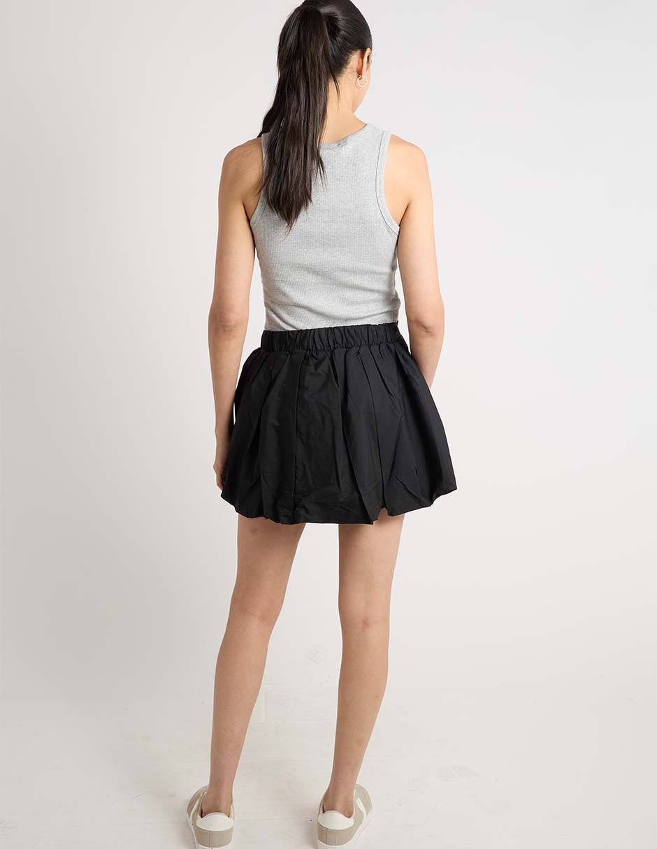 Falda mini cintura alta 6