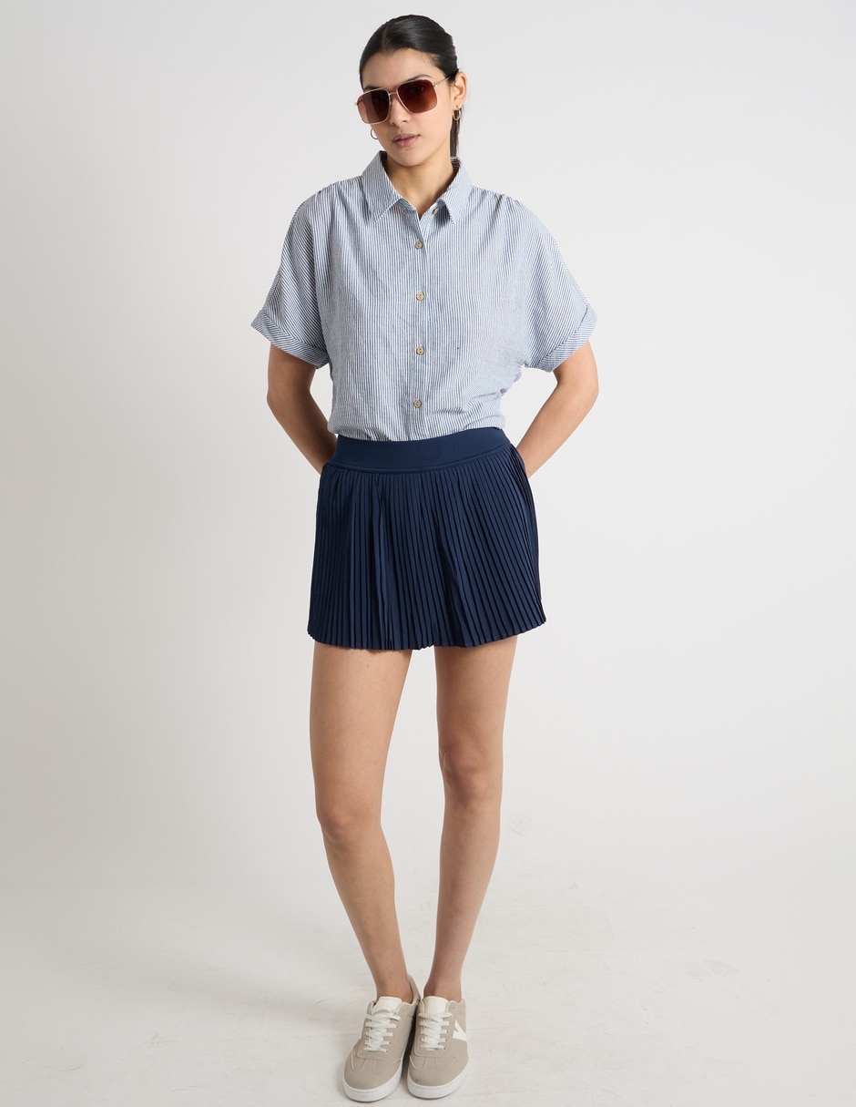 Falda short a la cintura 2