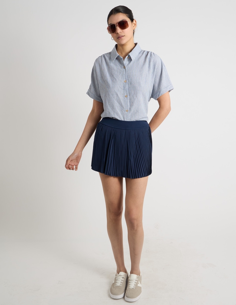 Falda short a la cintura 3