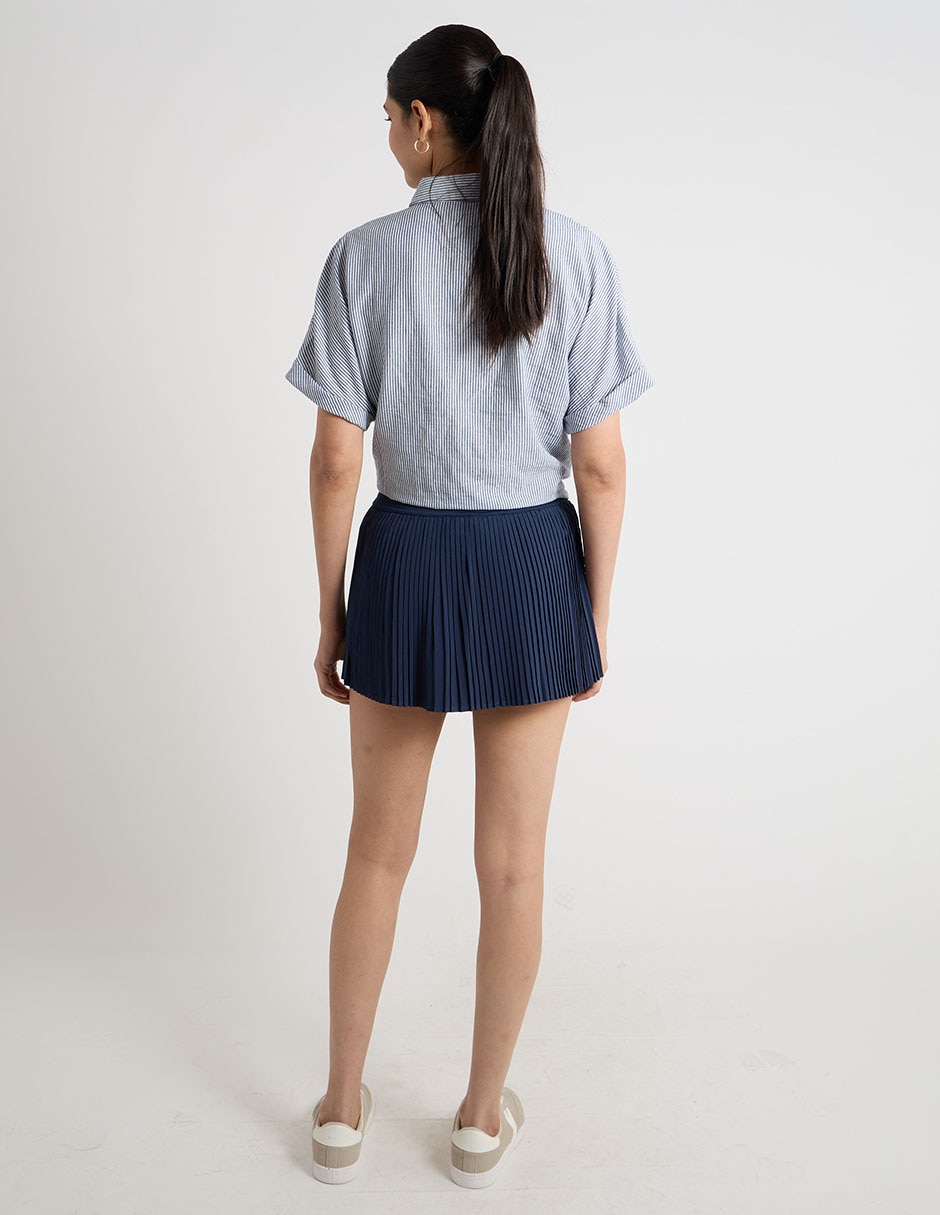 Falda short a la cintura 6
