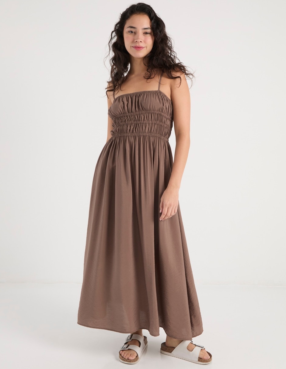 Vestido largo casual para mujer 6
