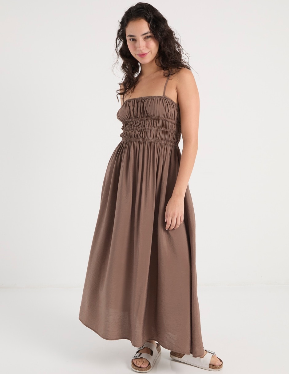 Vestido largo casual para mujer 7