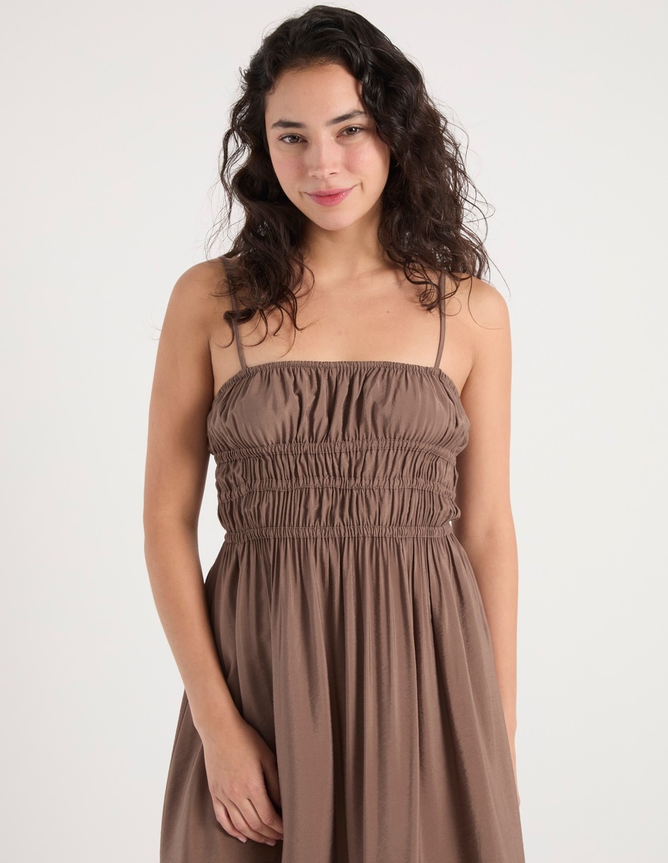Vestido largo casual para mujer 8