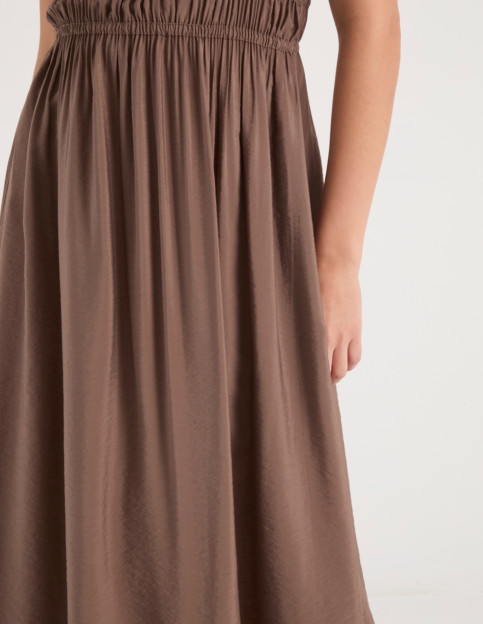 Vestido largo casual para mujer 9