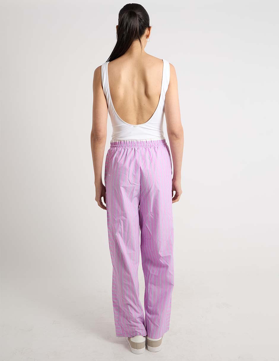 Pantalón coulotte coffee bean regular para mujer