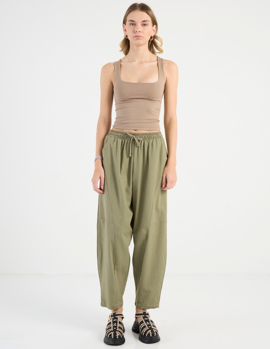 Pantalón relaxed baggy para mujer 5