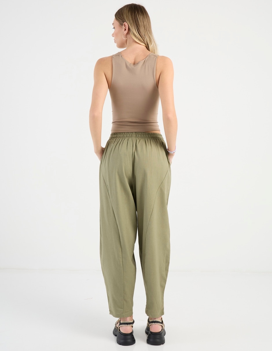 Pantalón relaxed baggy para mujer 6