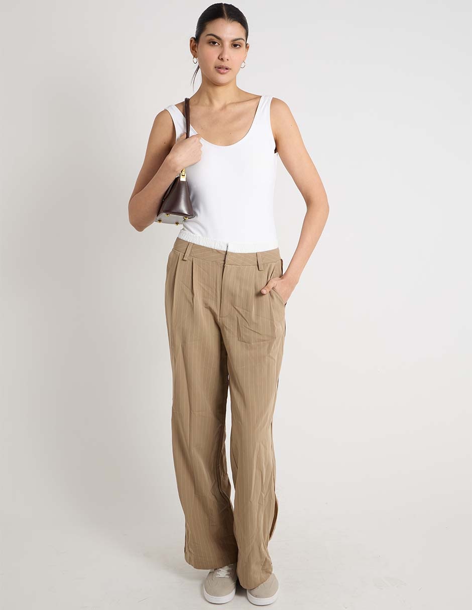 Pantal—n de vestir loose para mujer 3