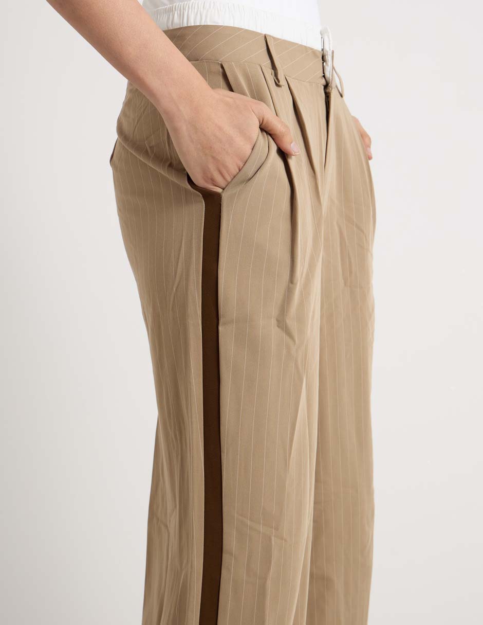 Pantal—n de vestir loose para mujer 4
