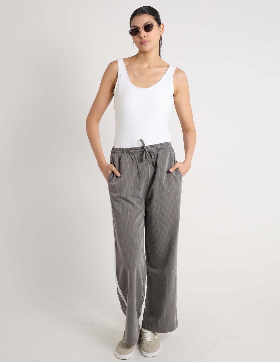 Pantalón relaxed wide leg para mujer 5