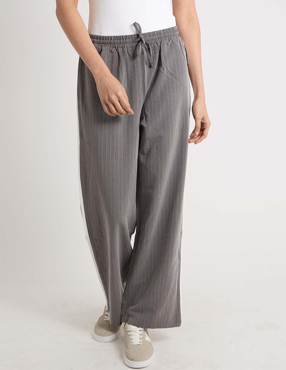 Pantalón relaxed wide leg para mujer