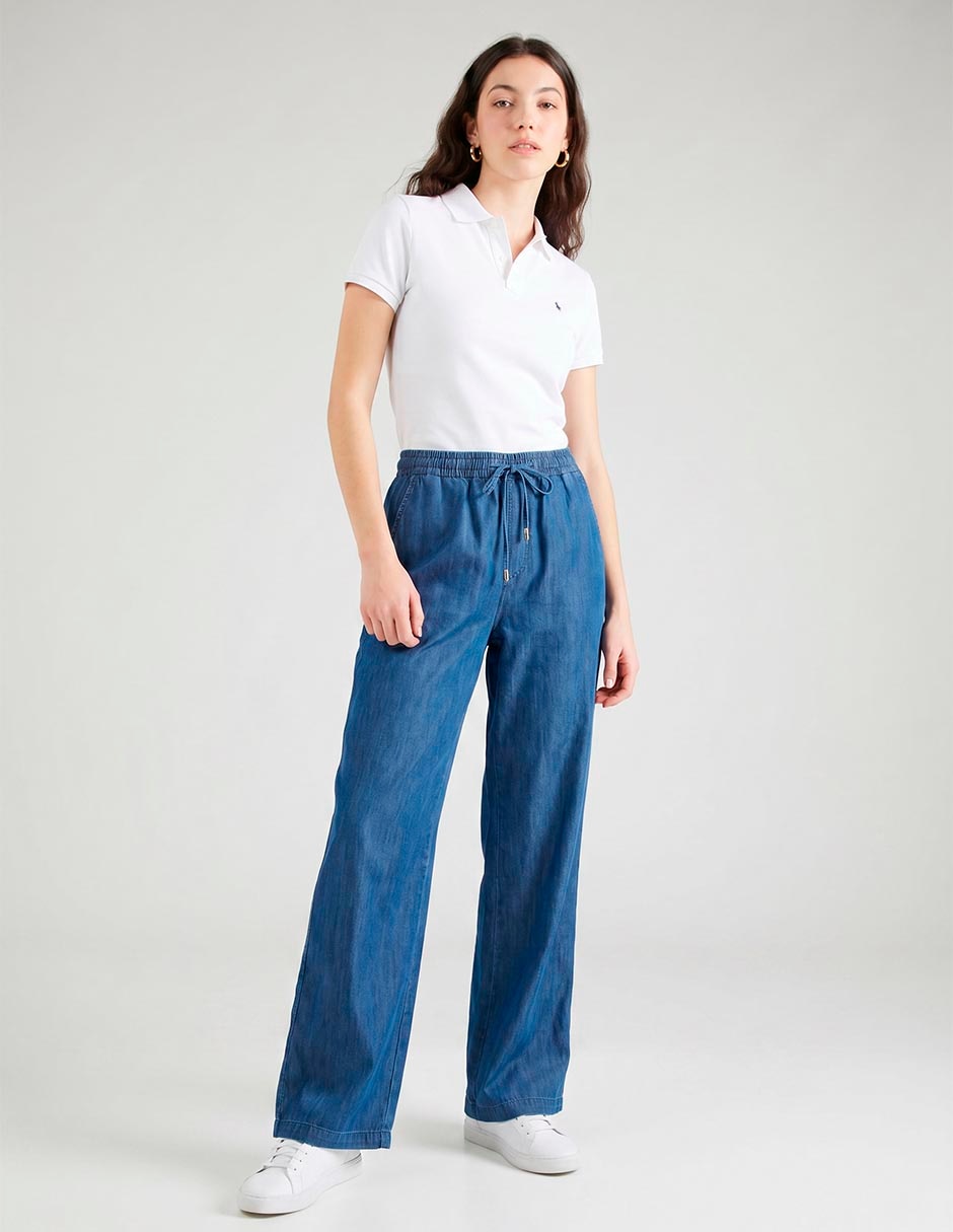 Pantalón Relaxed Amplio Para Mujer