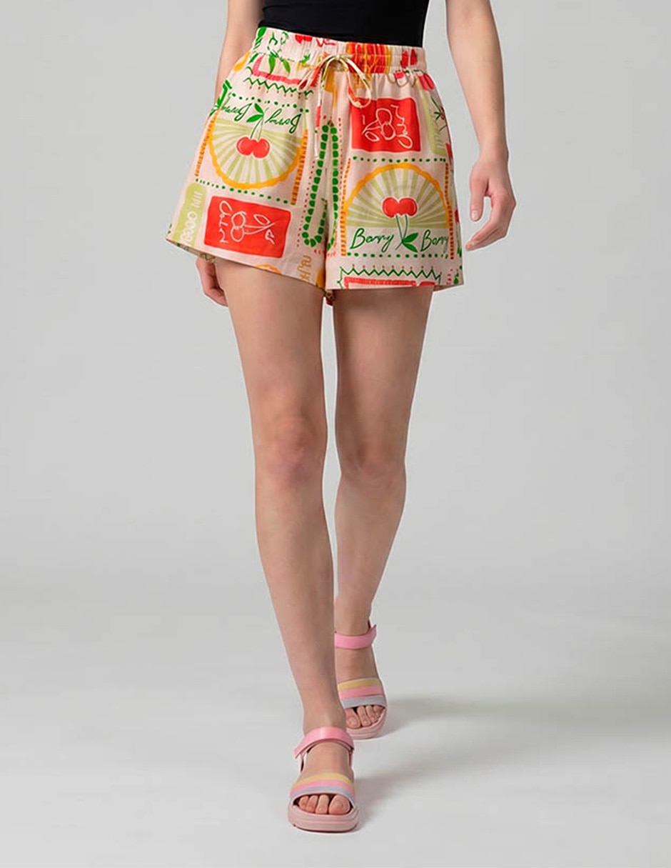 Short de algodón para mujer