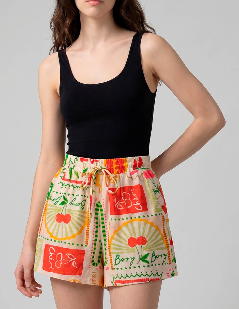 Short de algodón para mujer 4
