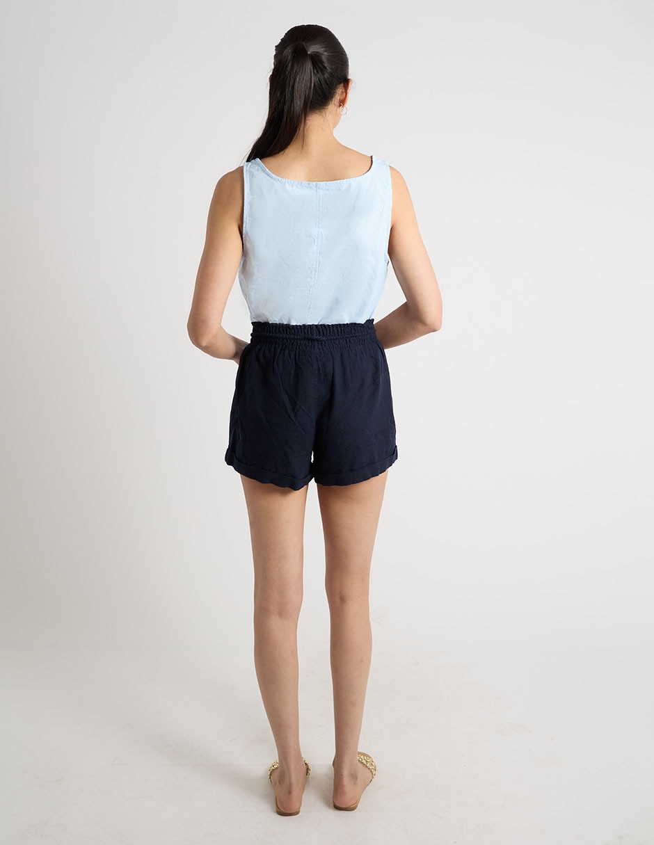 Short coffee bean para mujer