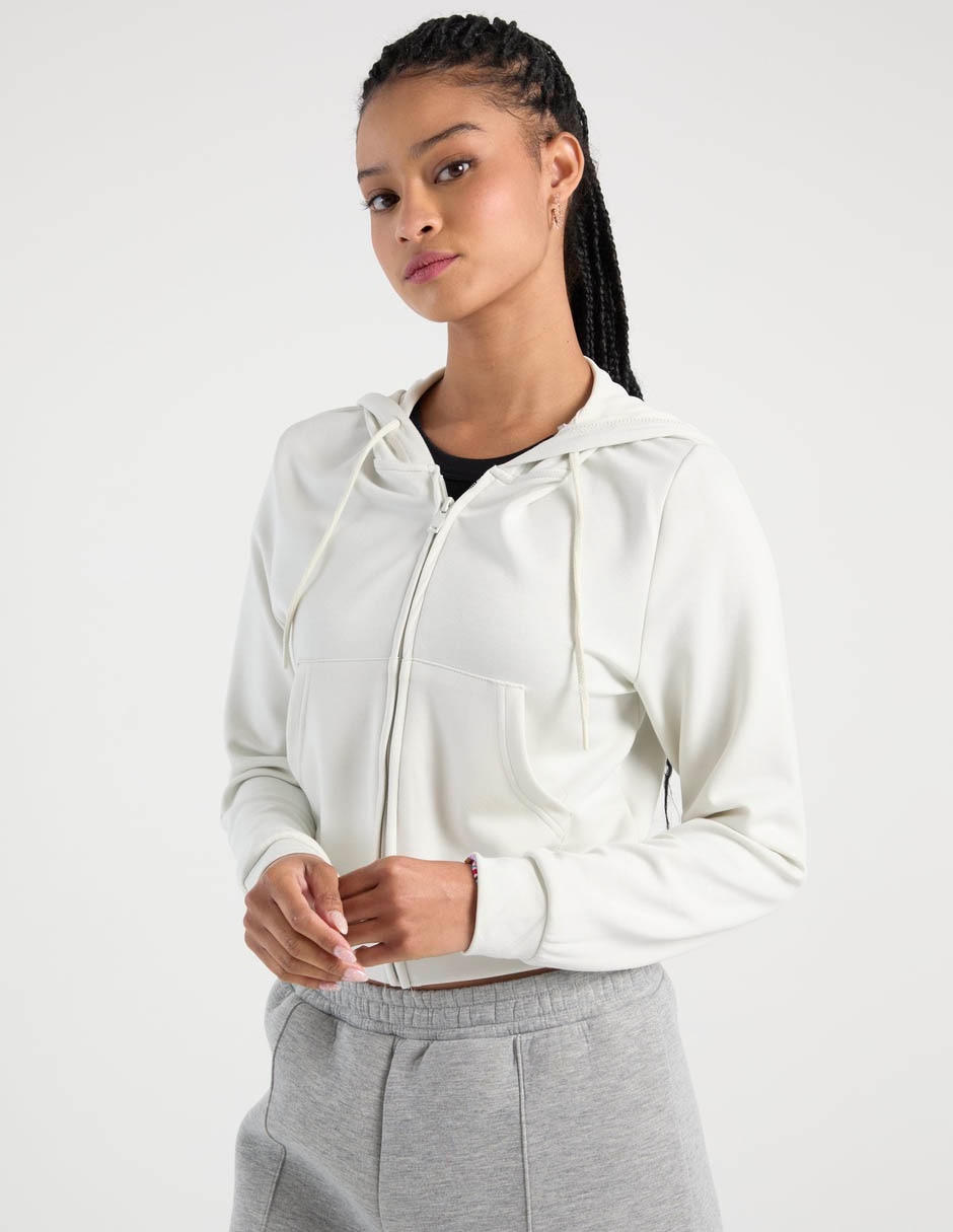 Sudadera con capucha y bolsa para mujer 5