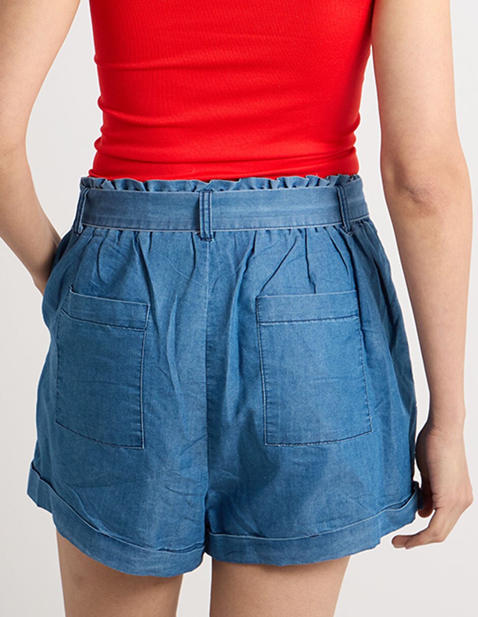 Short coffee bean para mujer