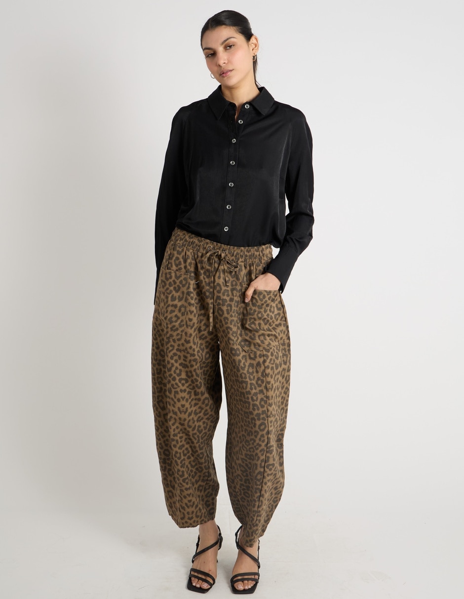 Jeans relaxed baggy para mujer 2
