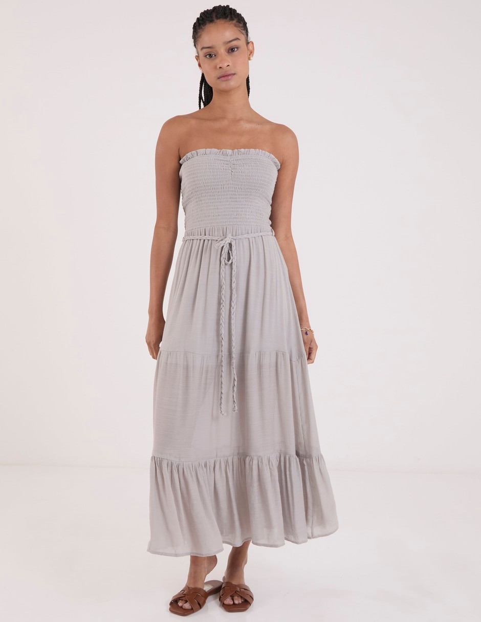 Vestido largo casual Juniors para mujer 1