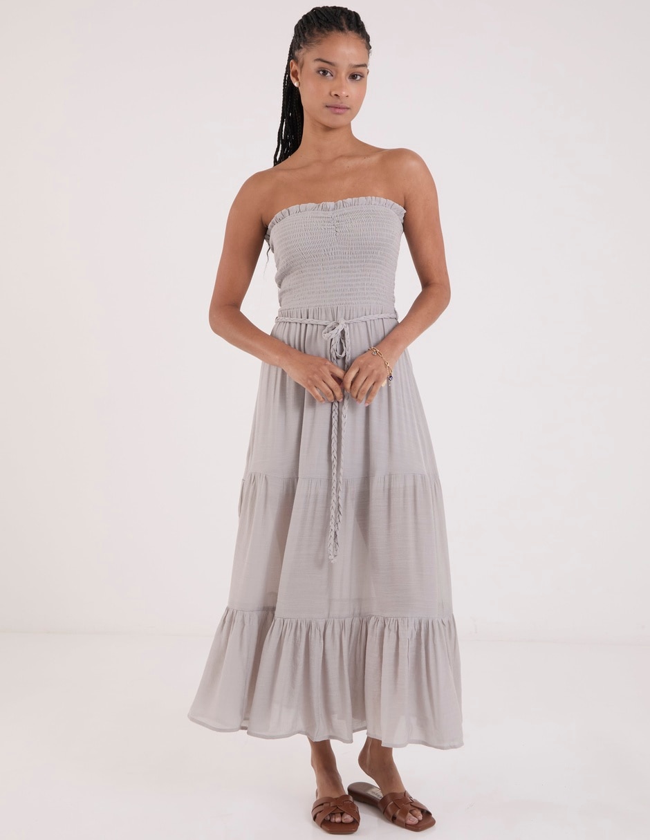 Vestido largo casual Juniors para mujer 7