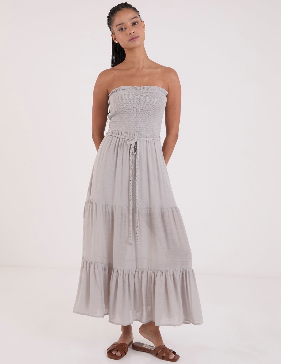 Vestido largo casual Juniors para mujer 8
