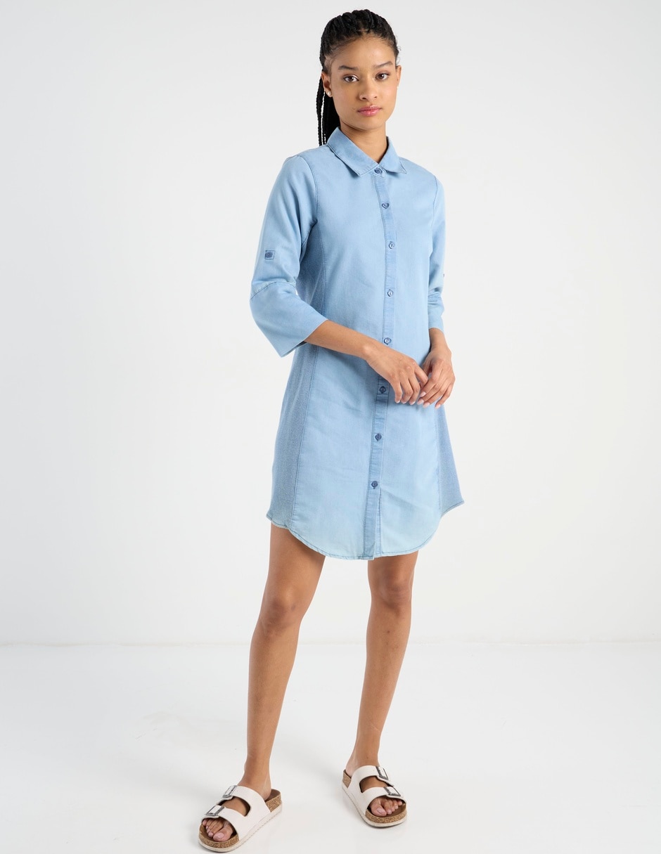 Vestido corto casual para mujer 2